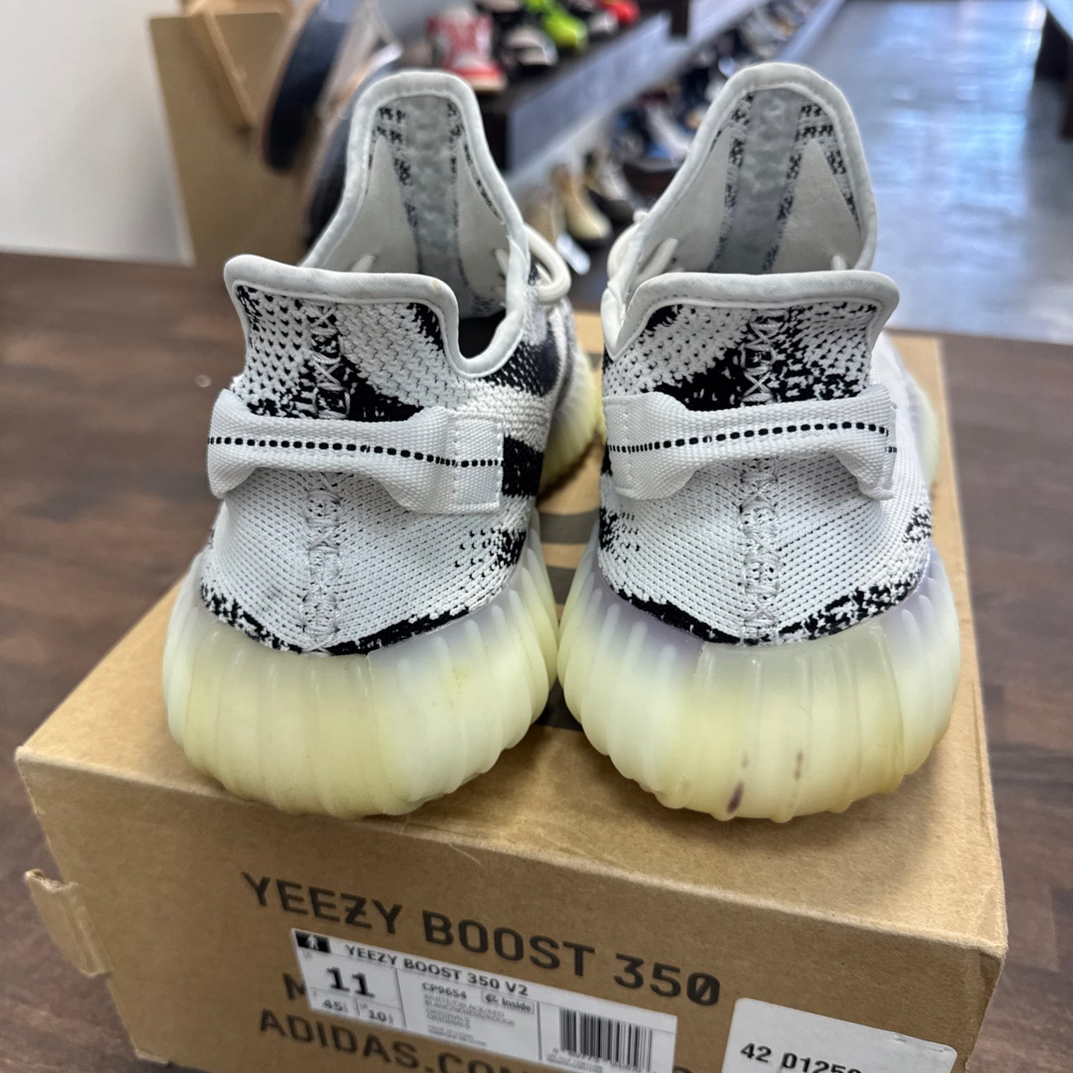 Zebra Yeezy 350 (USED)