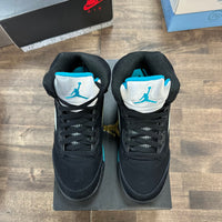 Aqua Jordan 5 Retro (GS) (Lightly Worn)