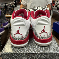 Cardinal Red Jordan 3 Retro (USED)