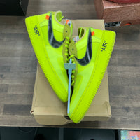 Volt Off-White Nike Air Force 1 Low (USED)