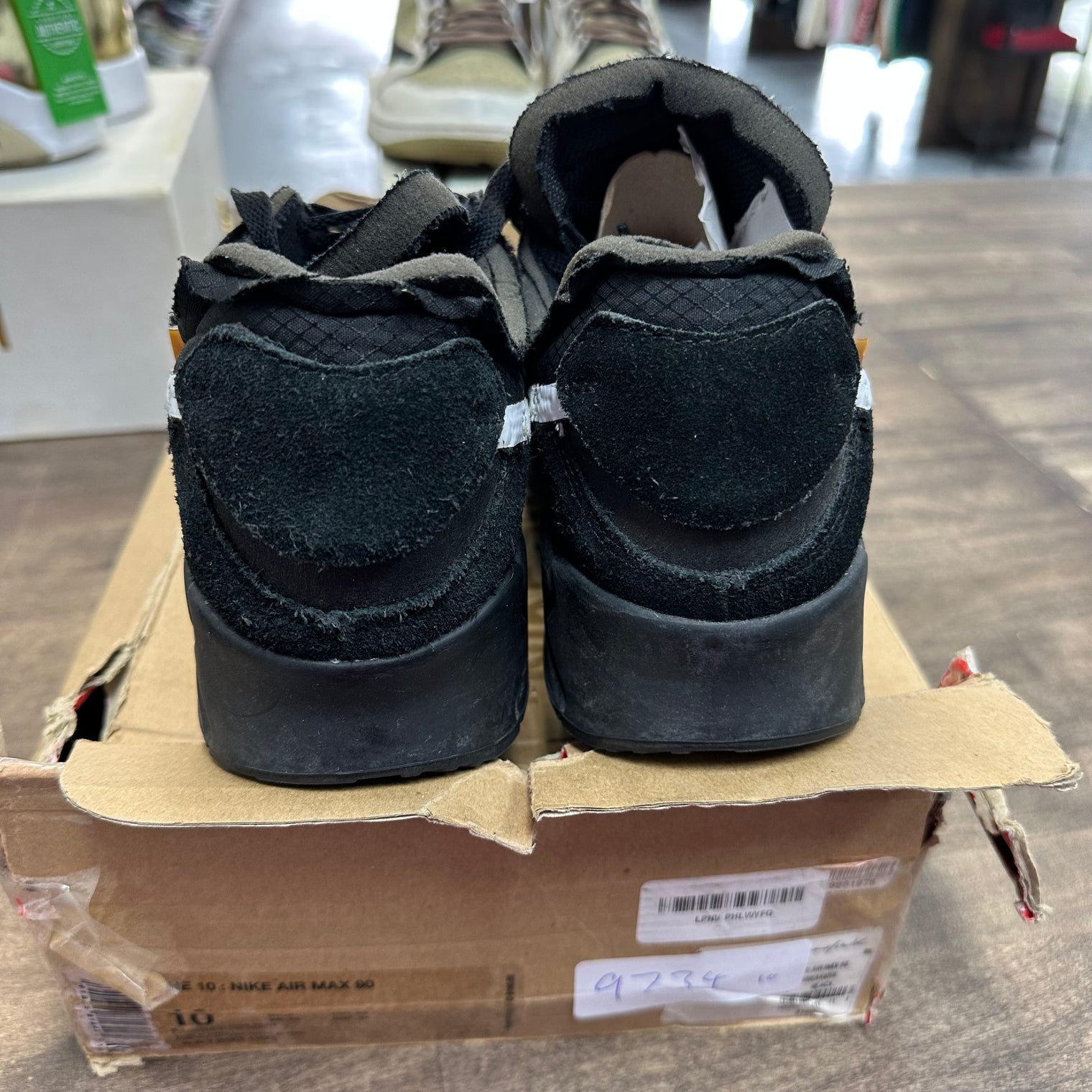 Off-White Black Air Max 90 (USED)