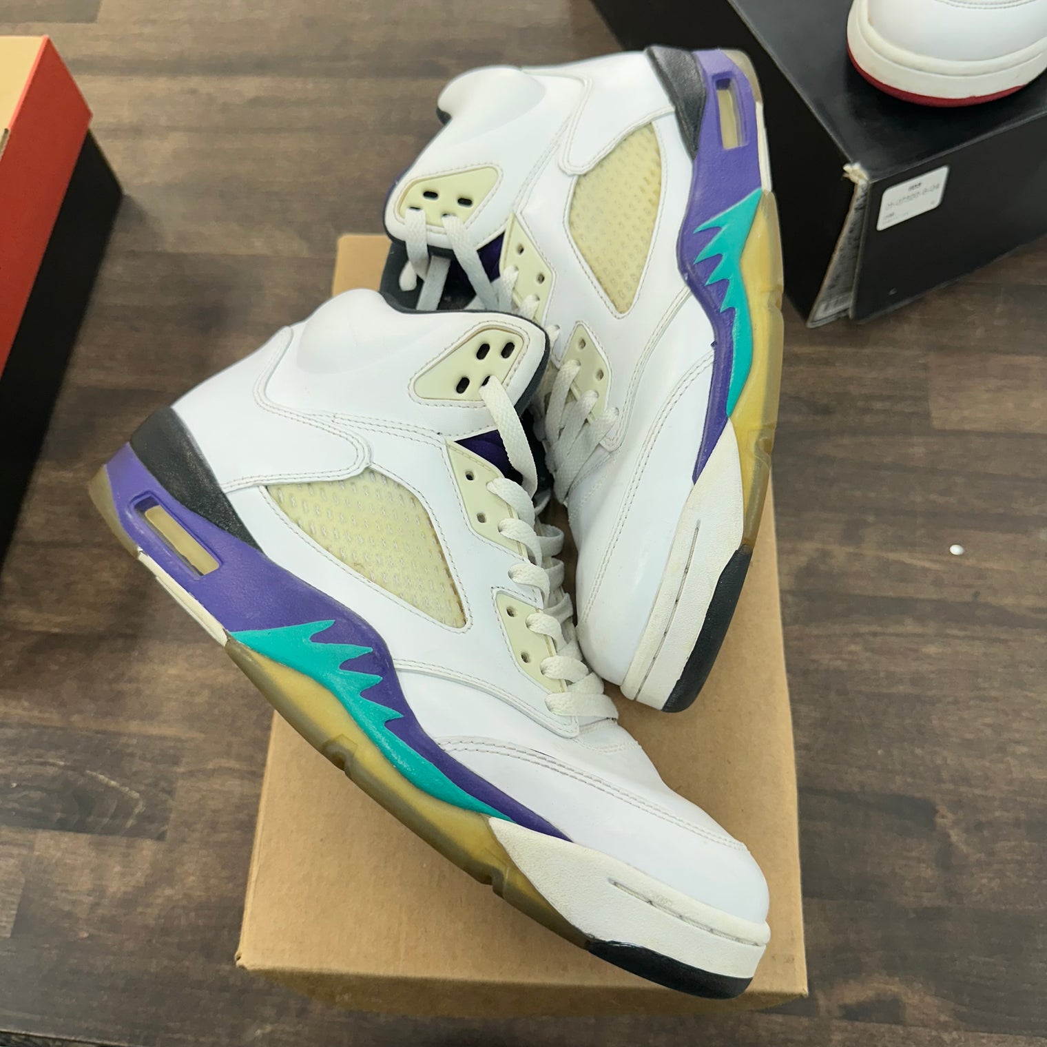 Grape Jordan 5 (2013) (USED, No Box)
