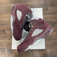 Burgundy Jordan 5 (USED)