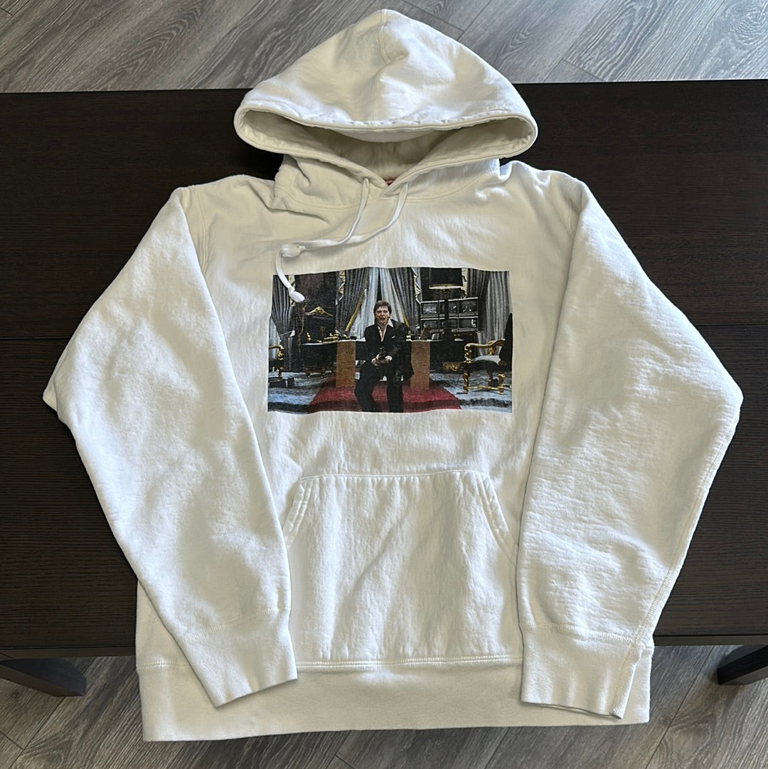 Supreme Scarface Hoodie White (Used)