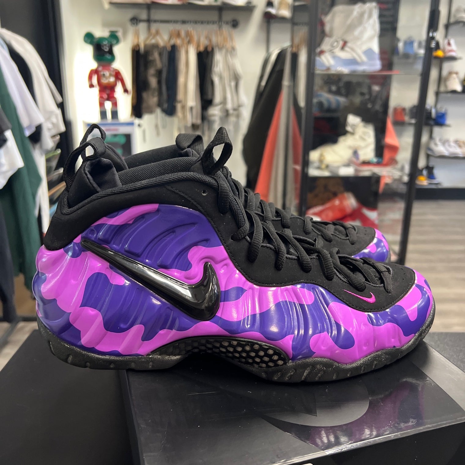 Purple Camo Foamposite (USED)