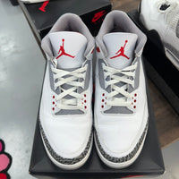 Fire Red Jordan 3 Retro (USED)