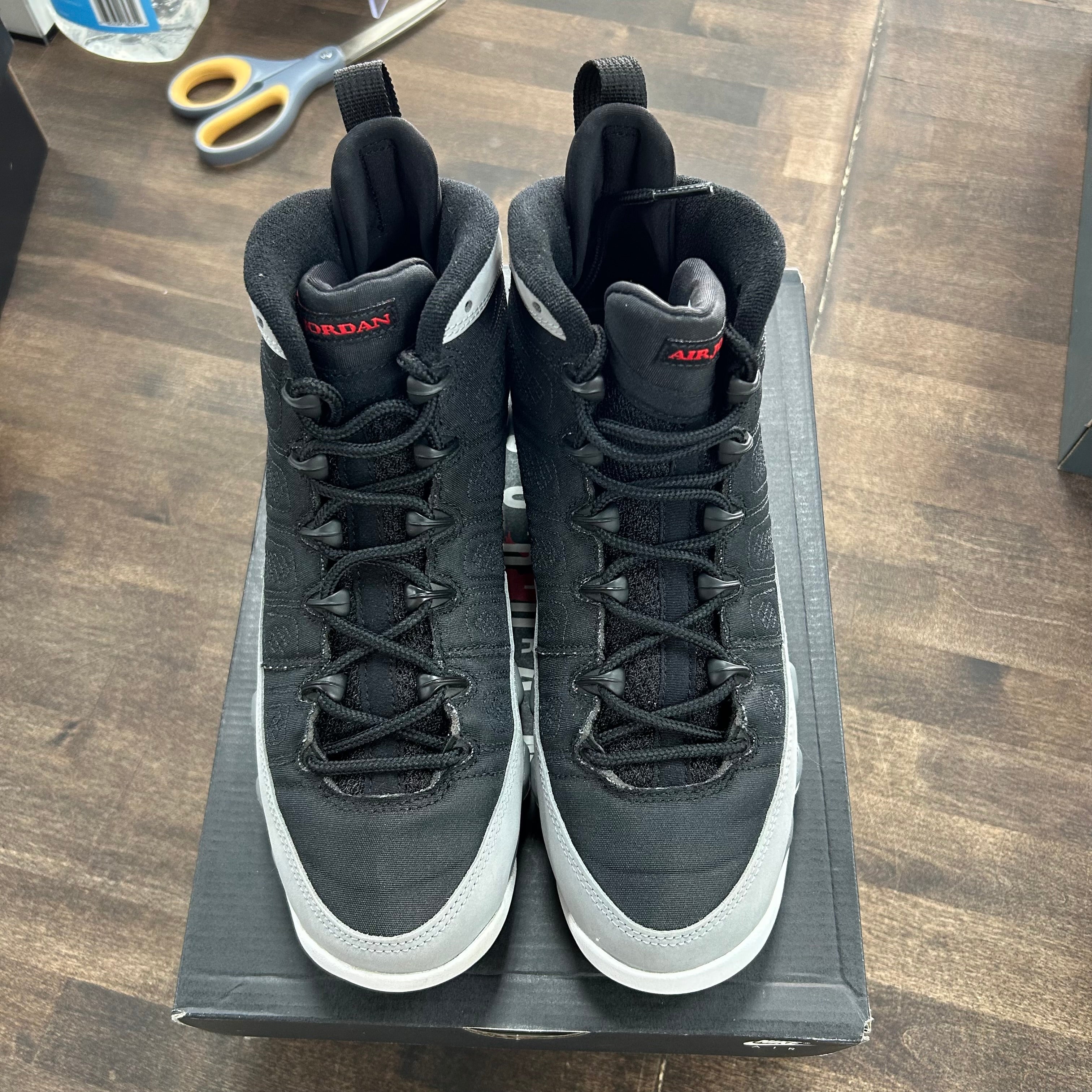 Jordan Particle Grey Jordan 9 Retro (USED) Size 7Y (Pre-Owned) - Image 2