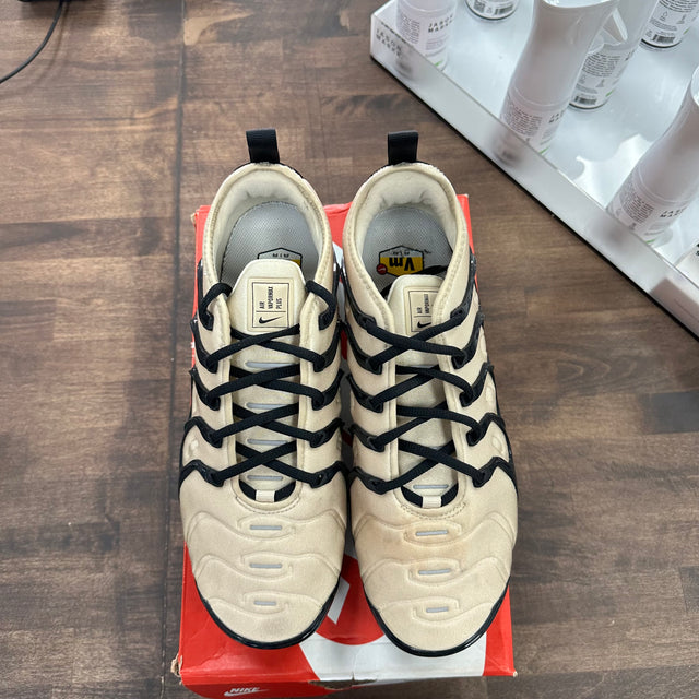 Beige Black Nike Air VaporMax Plus (USED, Replacement Box)