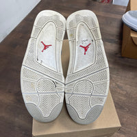 White Oreo Jordan 4 (USED, No Box)