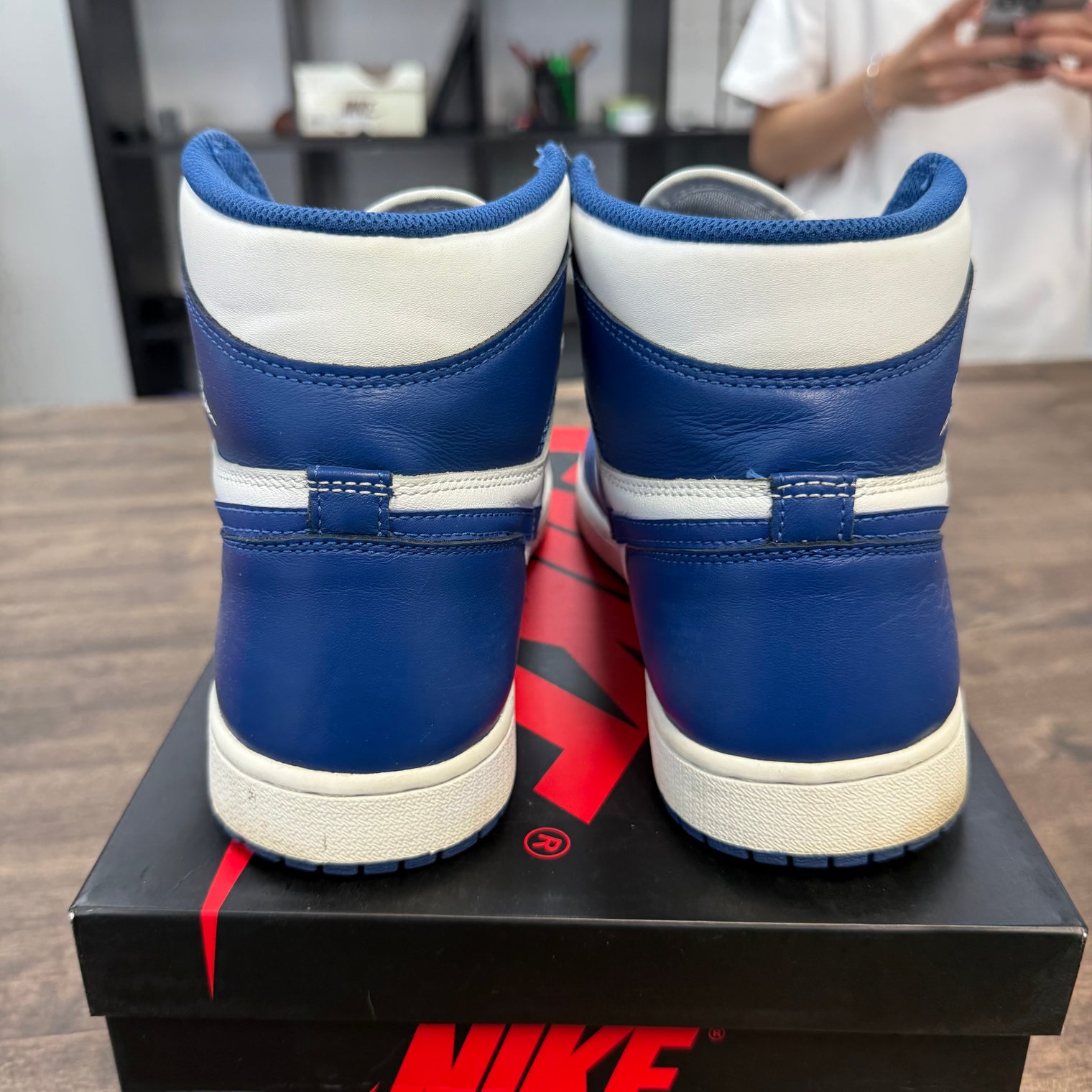 Storm Blue Jordan 1 High (USED)