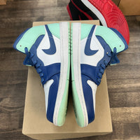 Mystic Navy Mint Foam Jordan 1 Mid (USED, No Box)