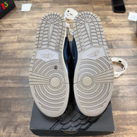 Obsidian French Blue Ashen Slate White Jordan 1 Low SE Craft (USED)