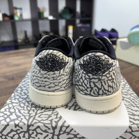 Black Cement Jordan 1 Low OG (USED)