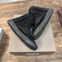 Triple Black adidas Yeezy Boost 750 (USED)
