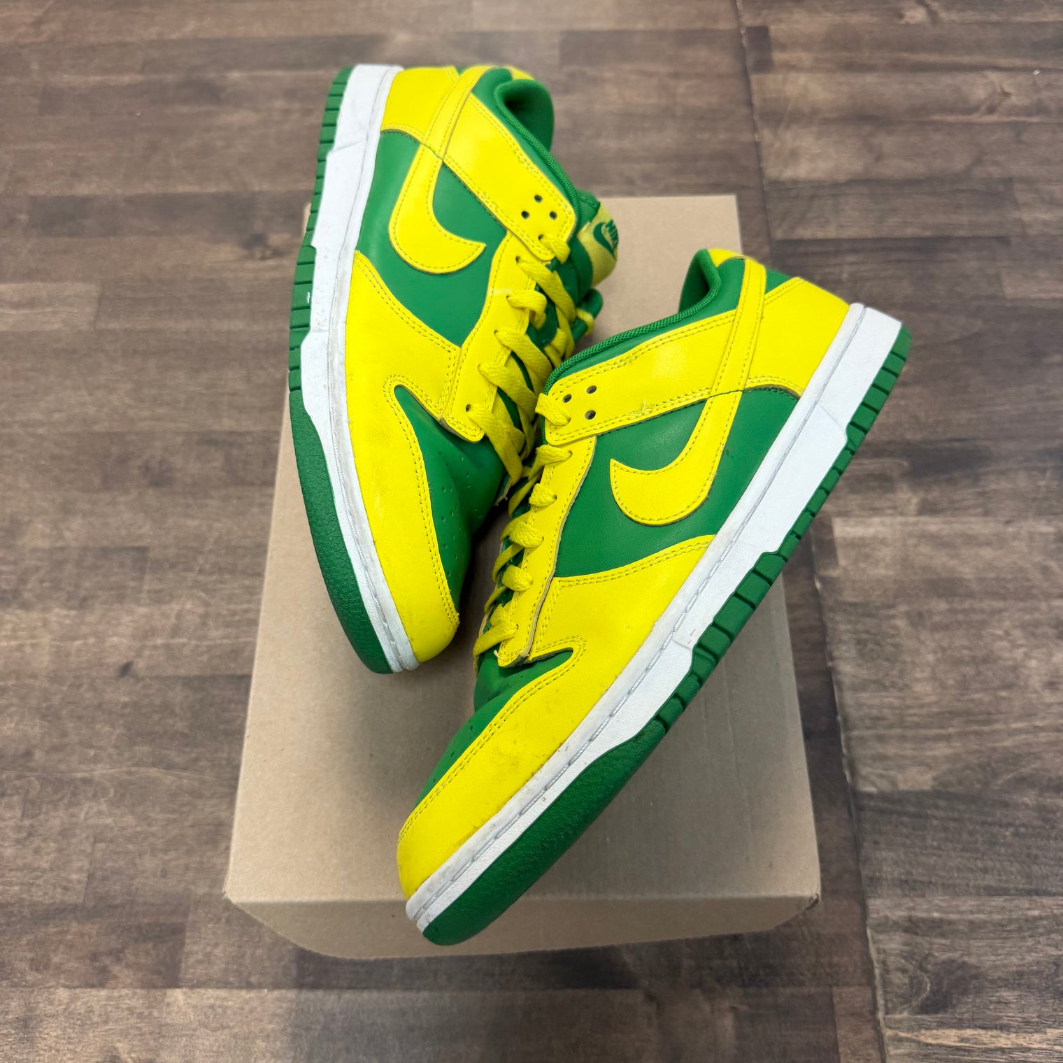 Reverse Brazil Dunk Low (USED, No Box)