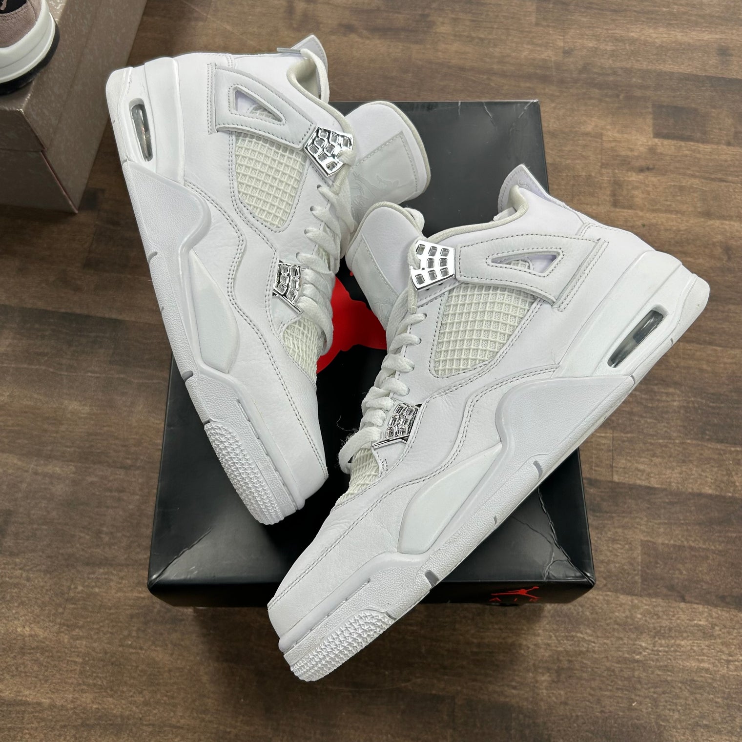 Pure Money Jordan 4 Retro (2017) (Lightly Worn)