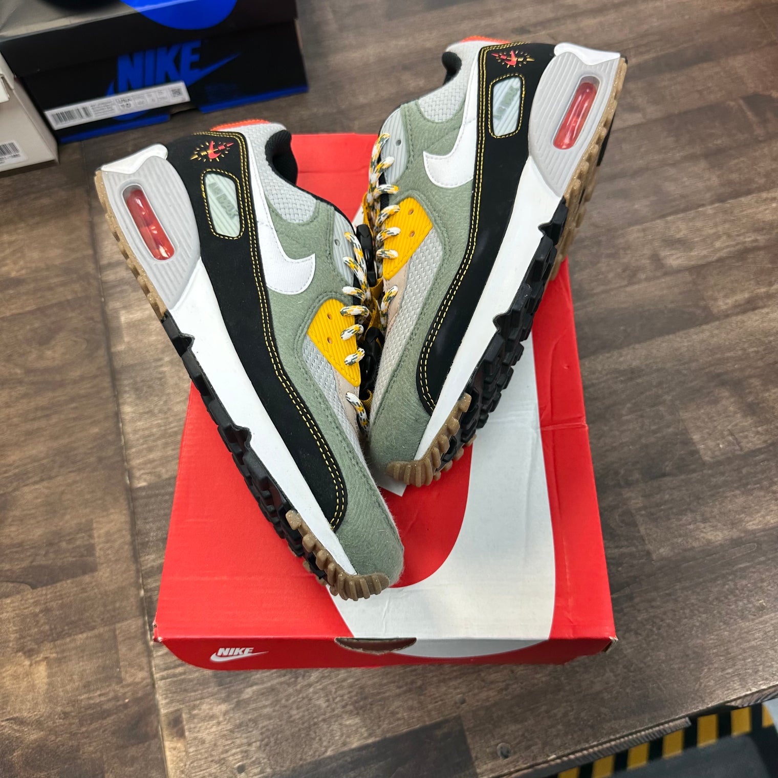 Buckle Spiral Sage Air Max 90 (USED)