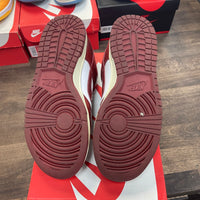 Vintage Red Dunk Low (W) (USED)