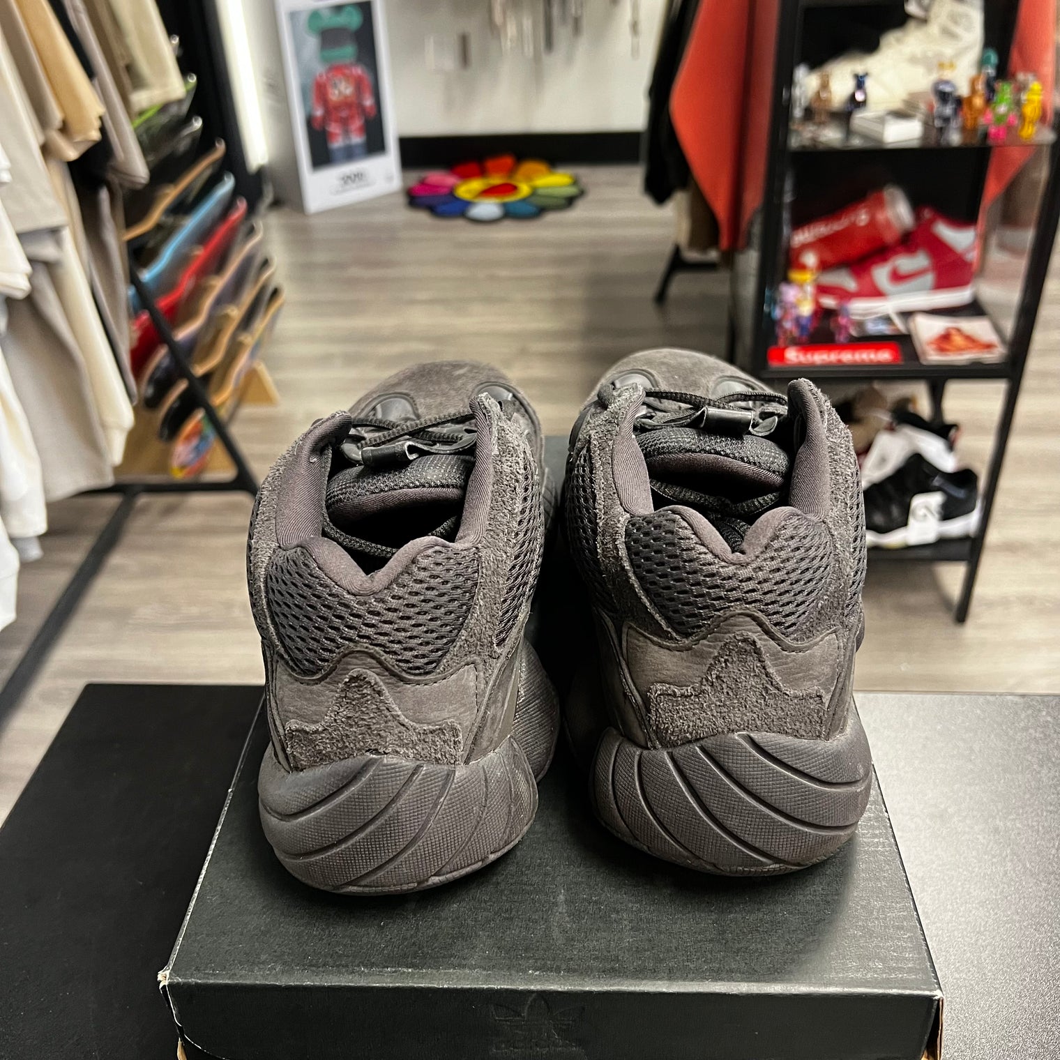 Utility Black Yeezy 500 (USED;NO BOX)