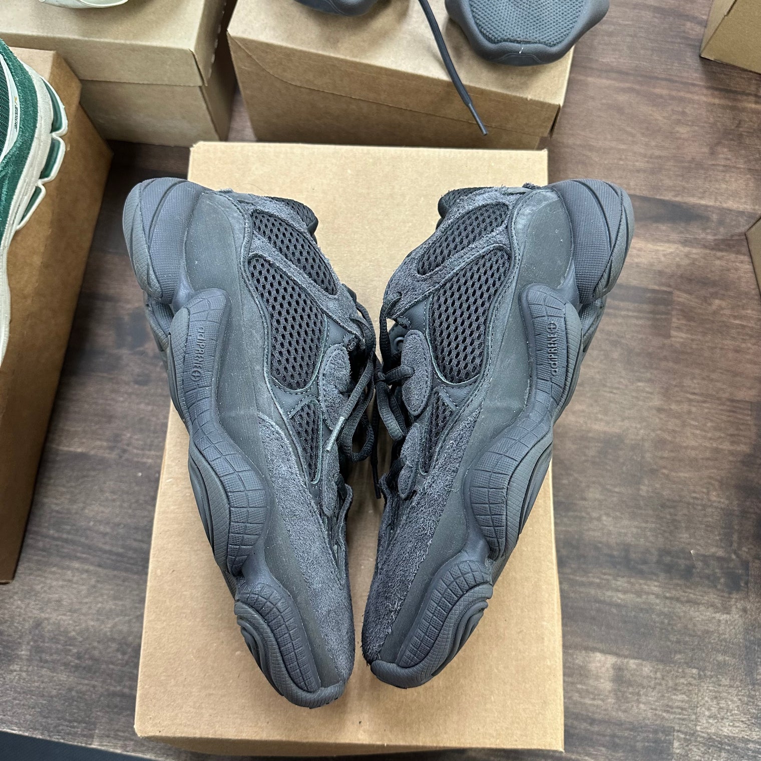 Utility Black Yeezy 500 (USED, No Box)