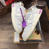 Nike Dunk Low Off-White Lot 3 (US 10.5) (Lightly Worn) Size 10.5 (Pre-Owned) - Image 1