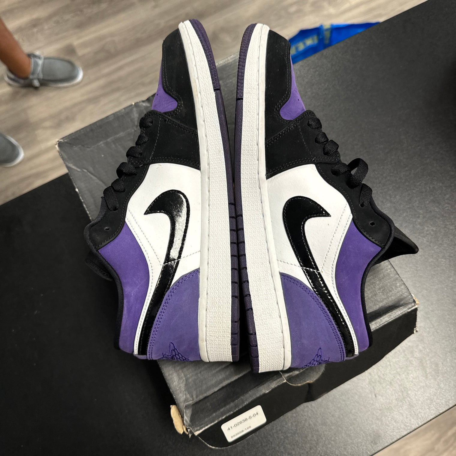 Court Purple Jordan 1 Low (USED)