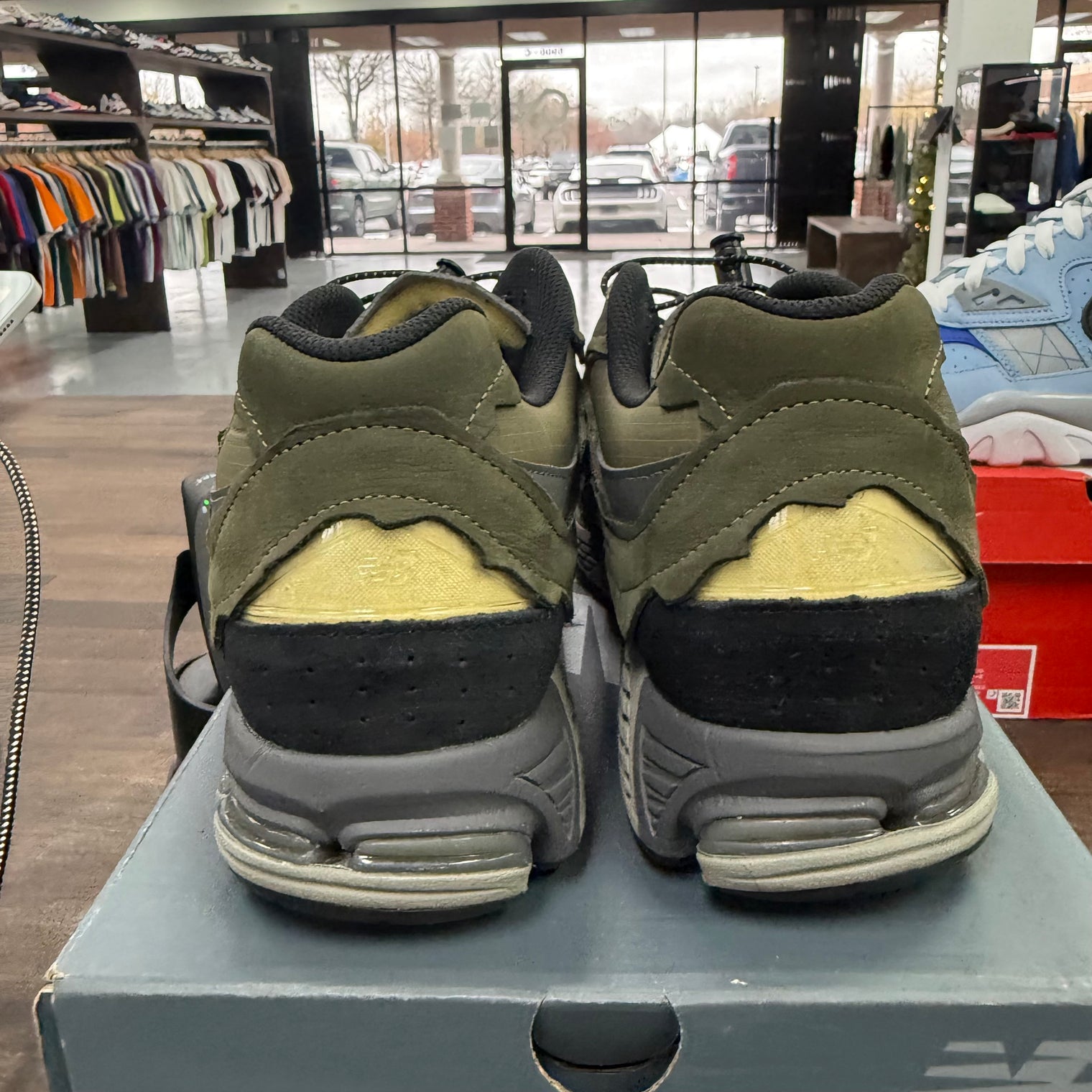 Protection Pack Dark Moss New Balance 2002R (USED)