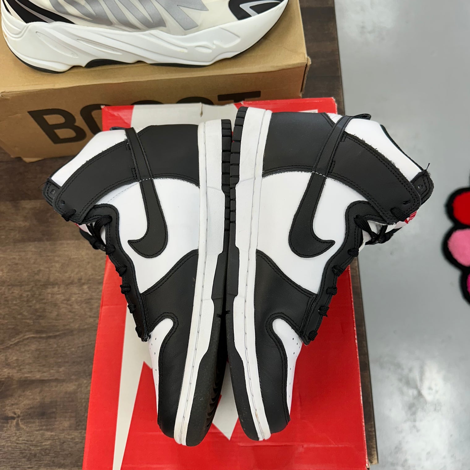 Panda Black White Dunk High (W) (USED)