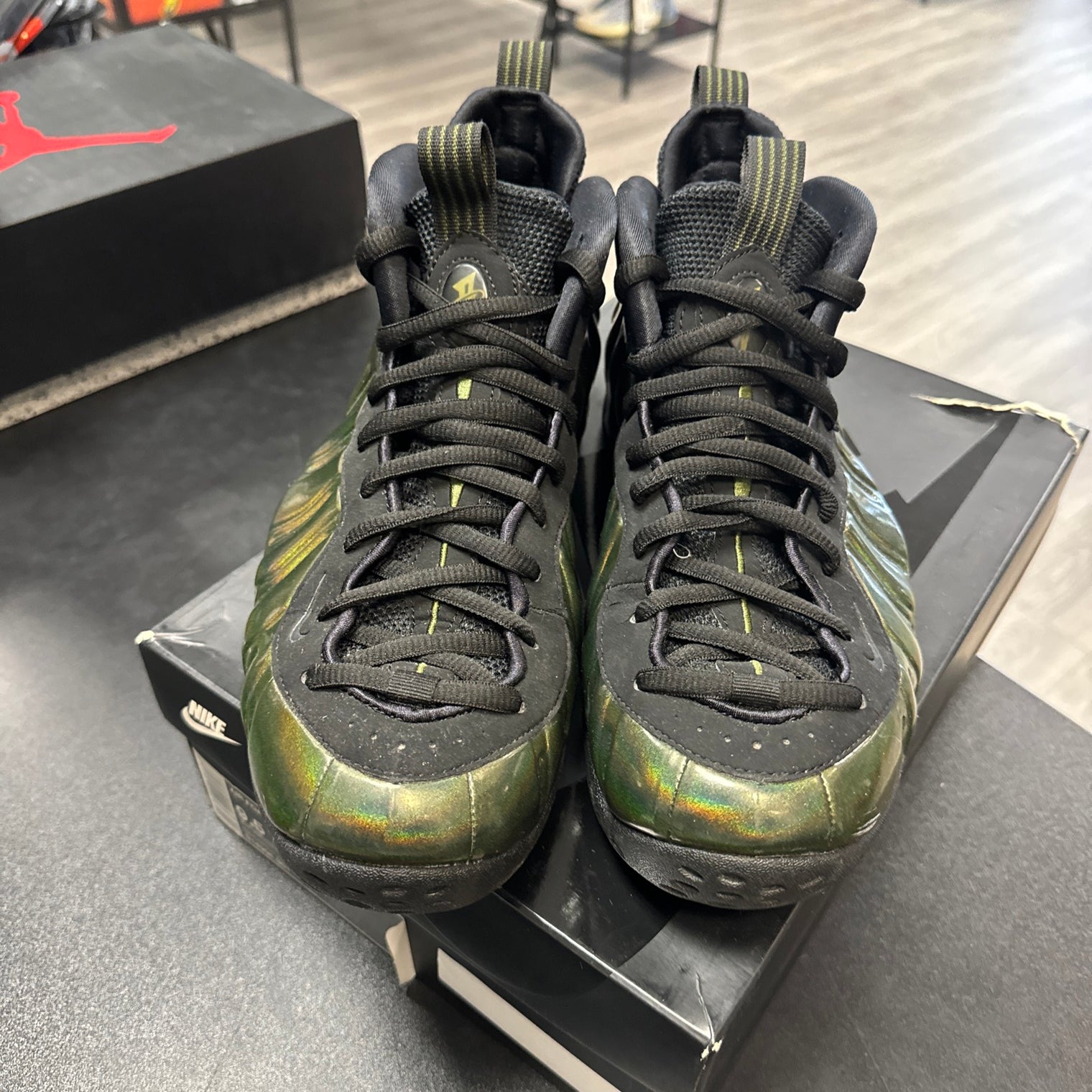 Nike Air Foamposite Legion Green (Used)