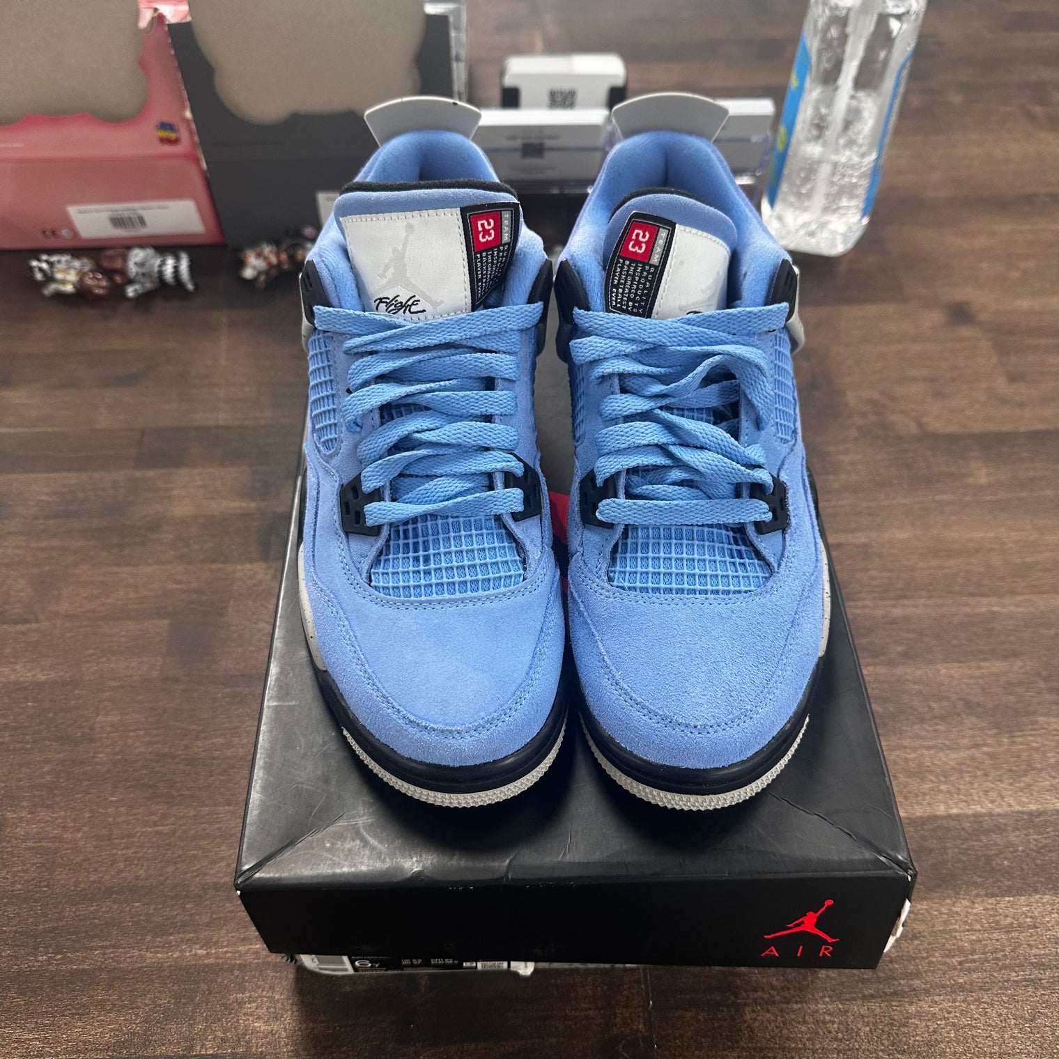 University Blue Jordan 4 (GS) (USED)