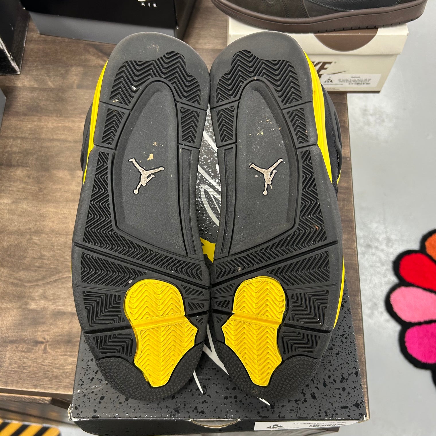 Yellow Thunder Jordan 4 Retro (USED)
