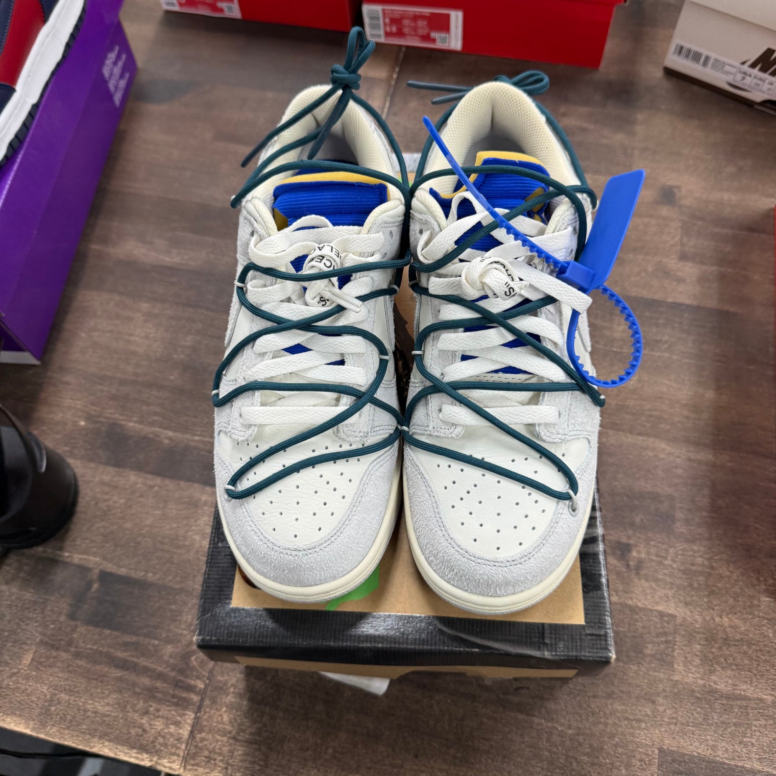 Nike Dunk Low Off-White Lot 16 (Men's) (US 8.5) (Lightly Worn)