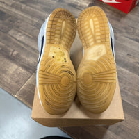 College Navy Dunk Low (W) (USED,No Box)
