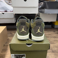 Craft Olive Jordan 4 Retro (GS) (USED)