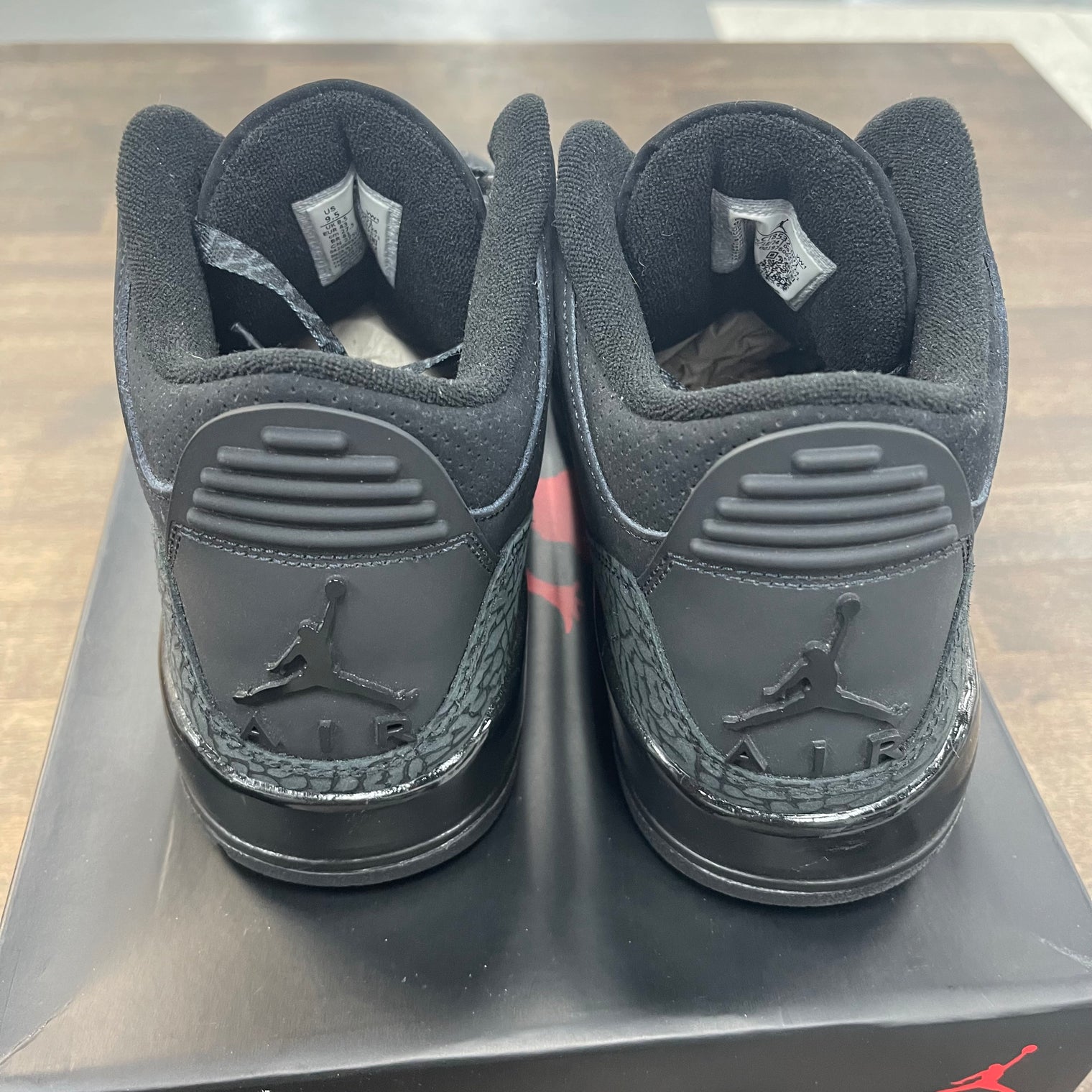 Black Cat Jordan 3 (2025) (USED)