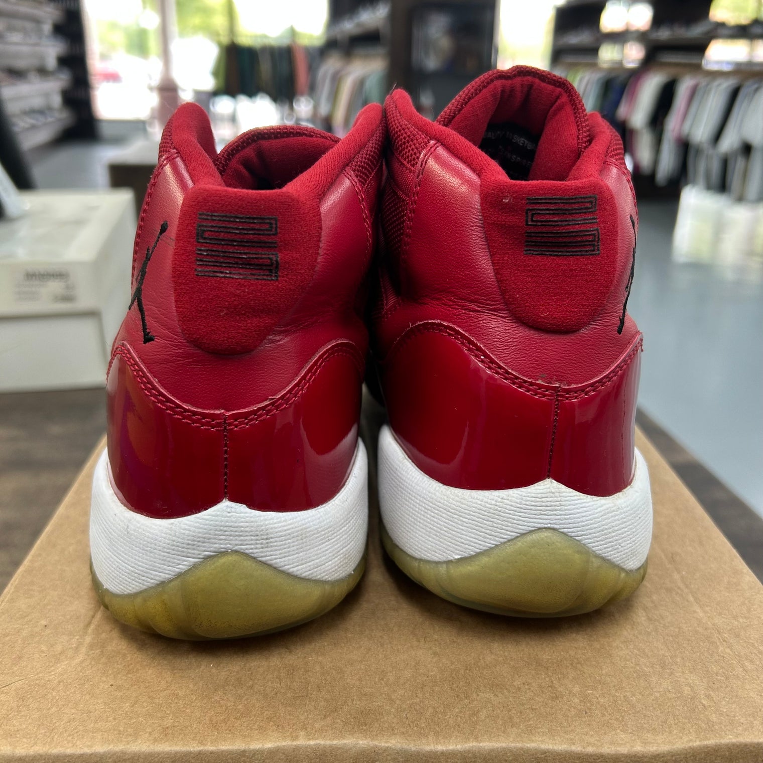 Win Like 96 Jordan 11 (GS) (USED, No Box)