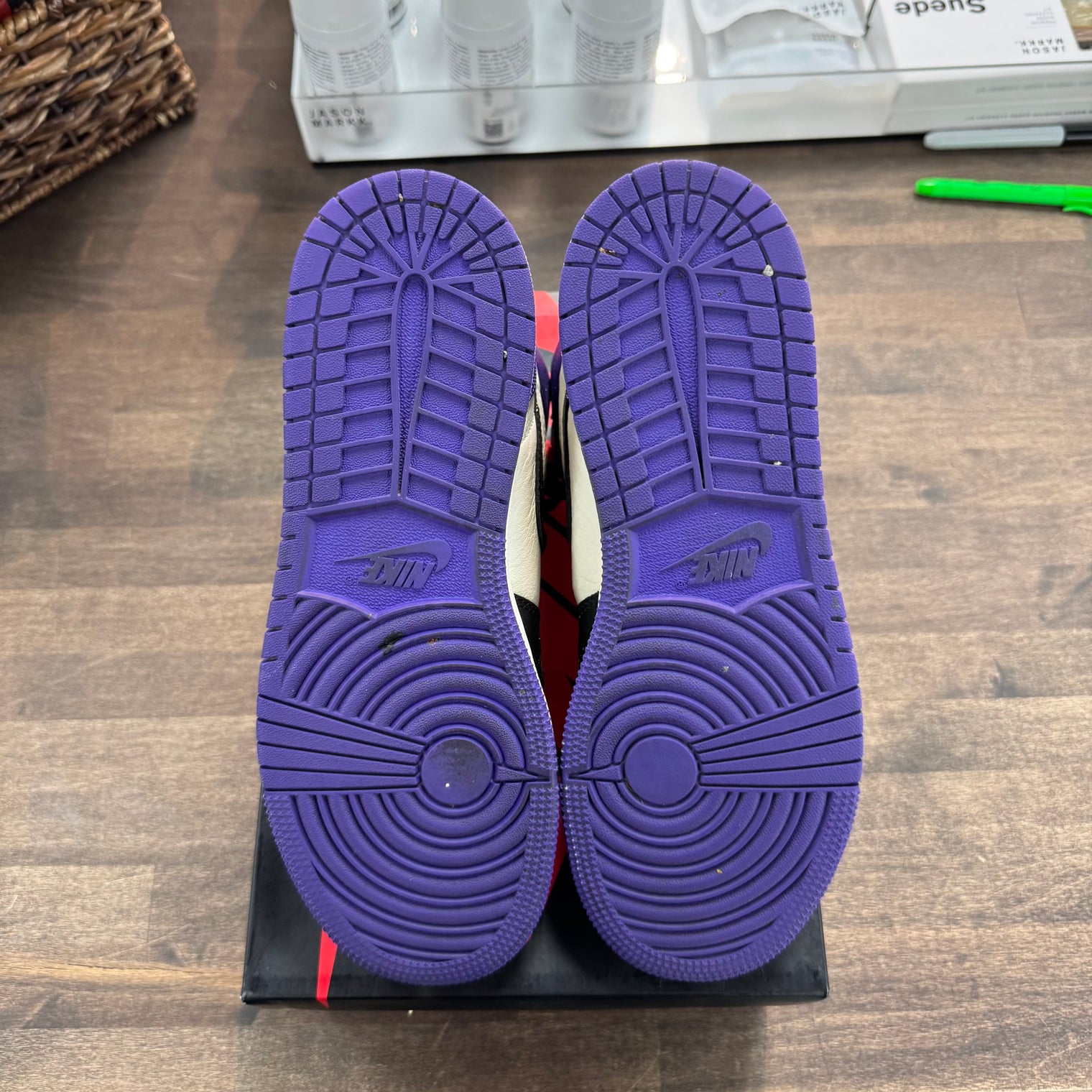 Court Purple OG Jordan 1 High (GS) (USED)