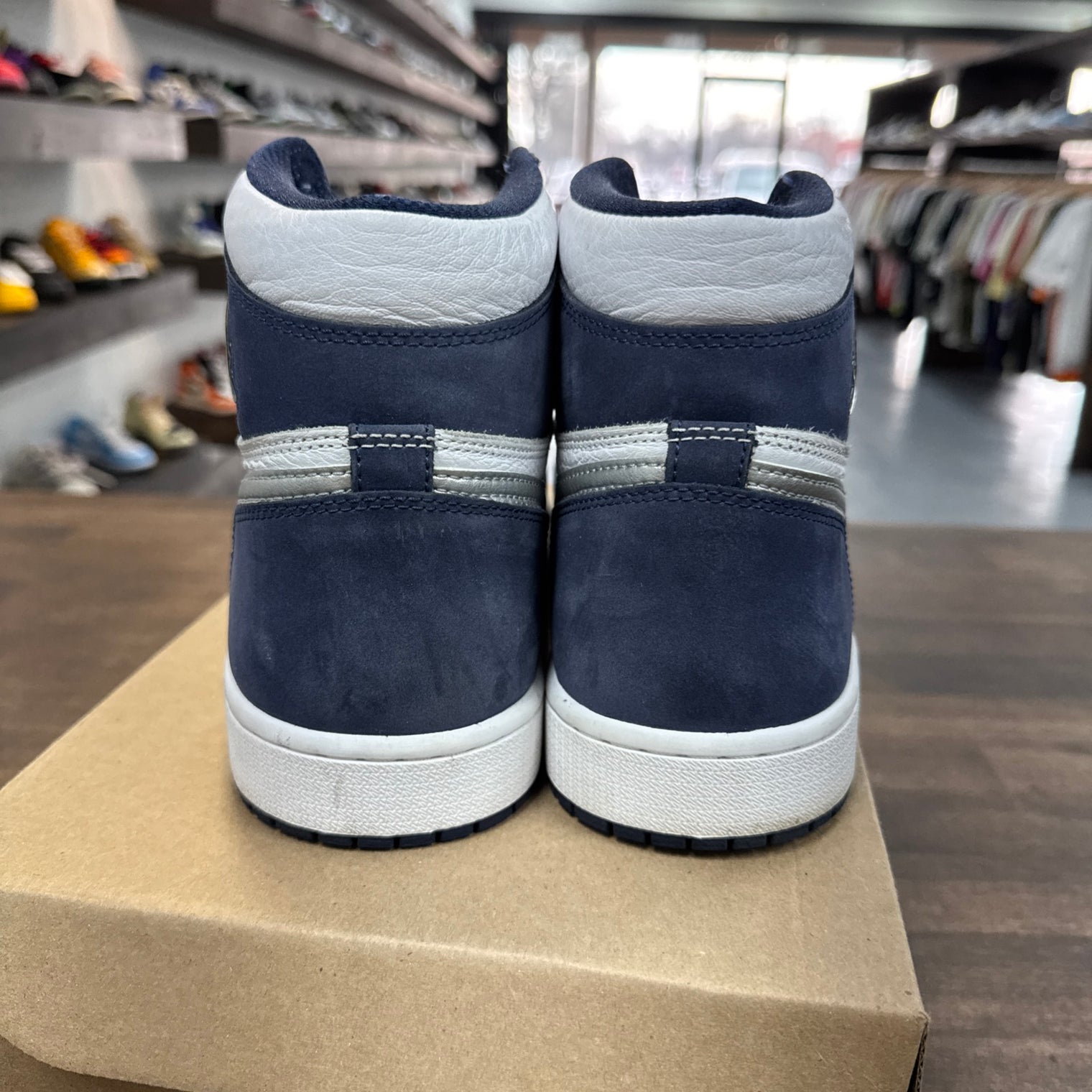 COJP Midnight Navy Jordan 1 High (USED,No Box)