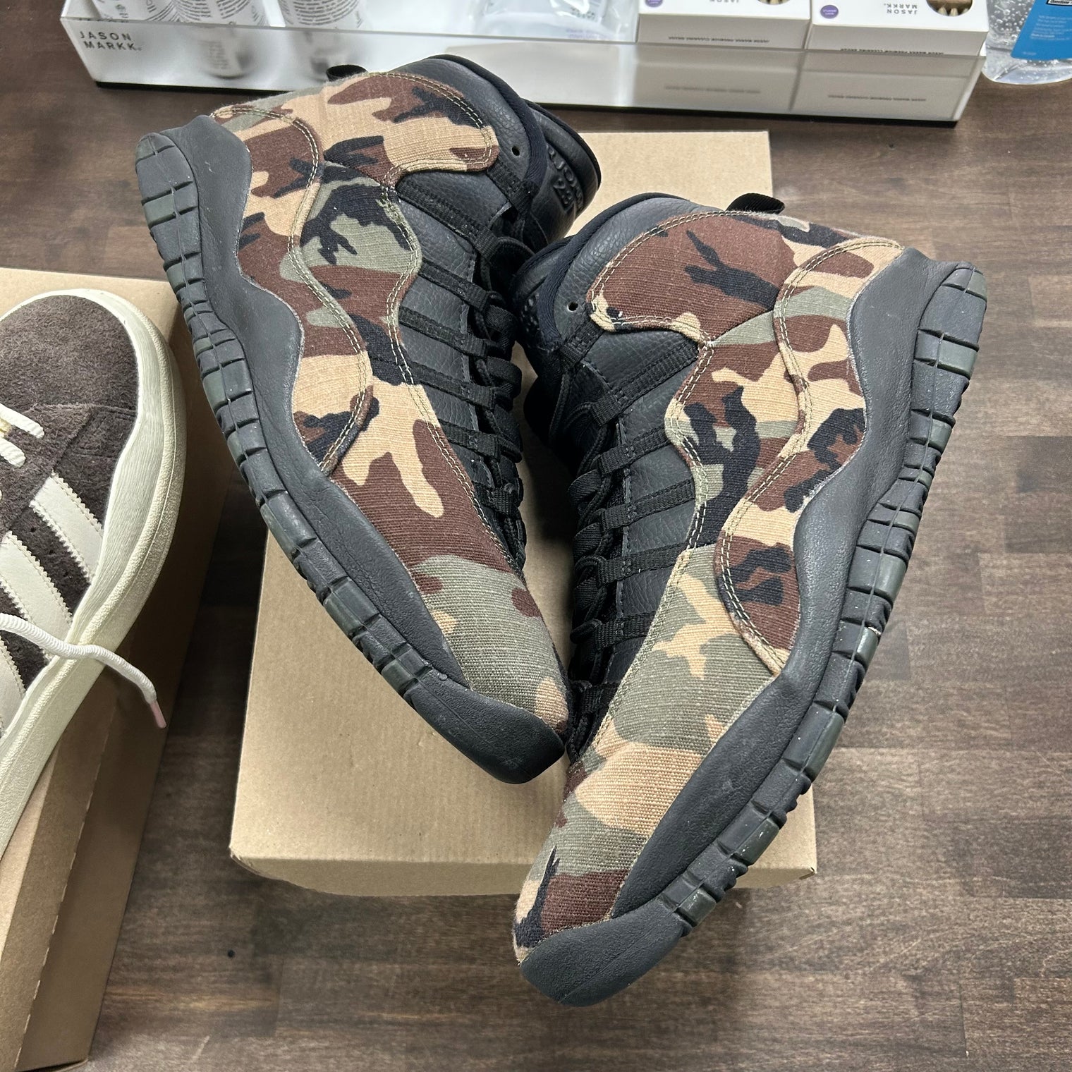 Camo Jordan 10 Retro (USED, No Box)