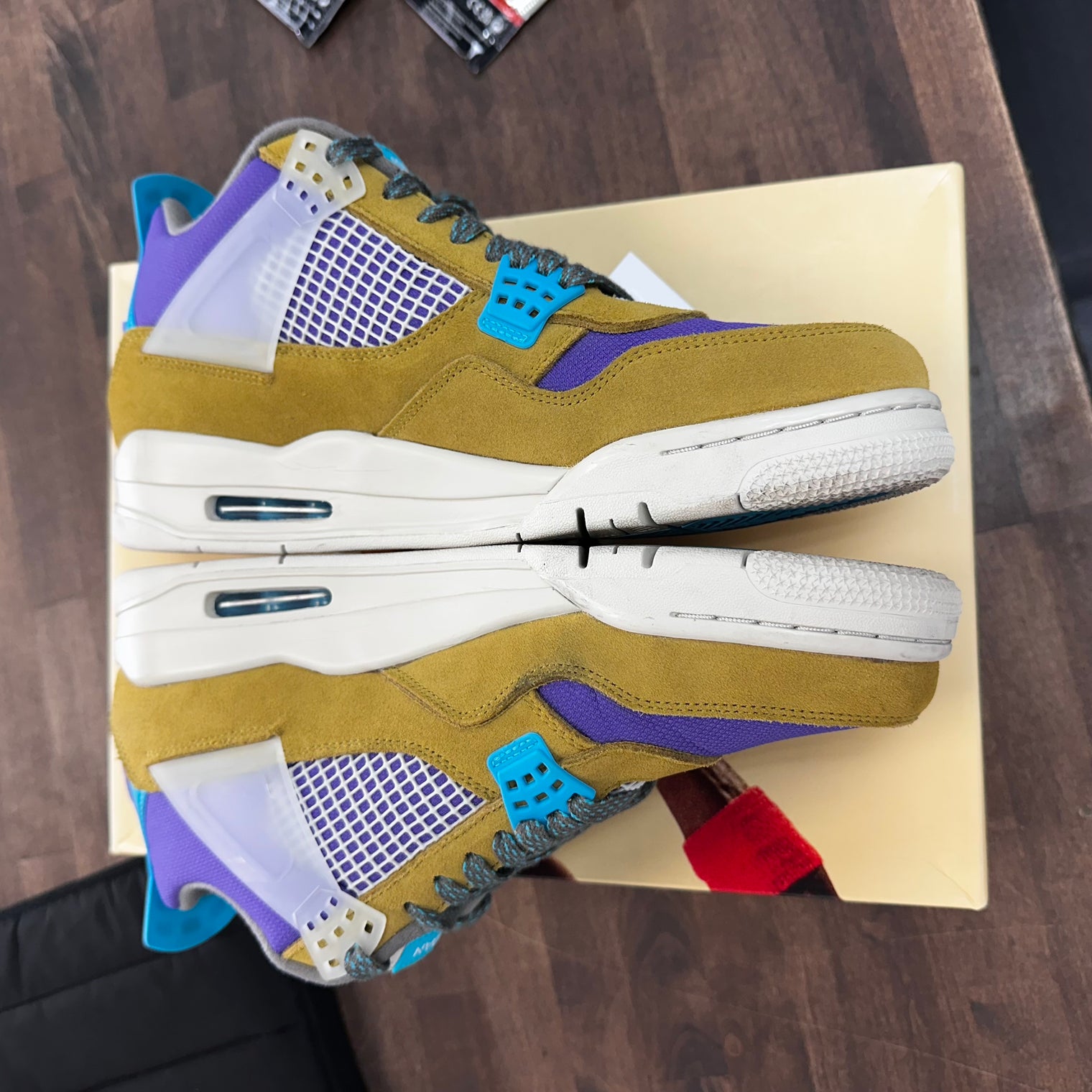 Union Desert Moss Jordan 4 (USED)