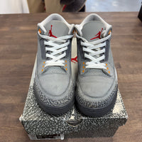 Cool Grey Jordan 3 Retro (USED)