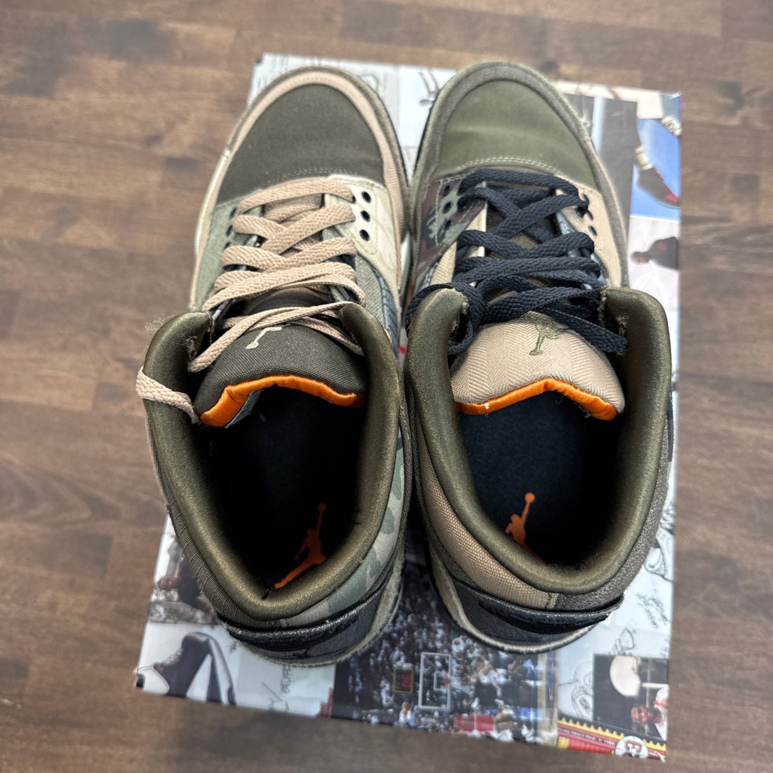Patchwork Camo Jordan 3 (USED)