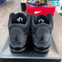 Black Cat Jordan 3 (2025) (USED)