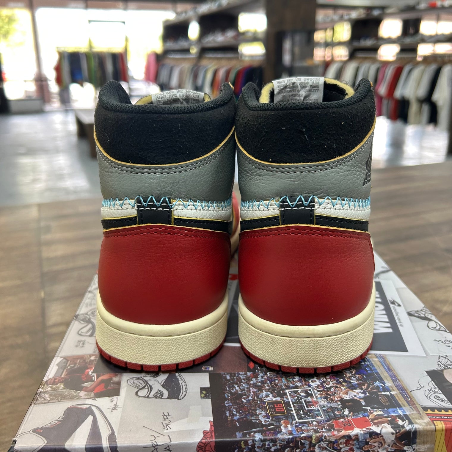 Union LA Chicago Shadow Jordan 1 High (USED)