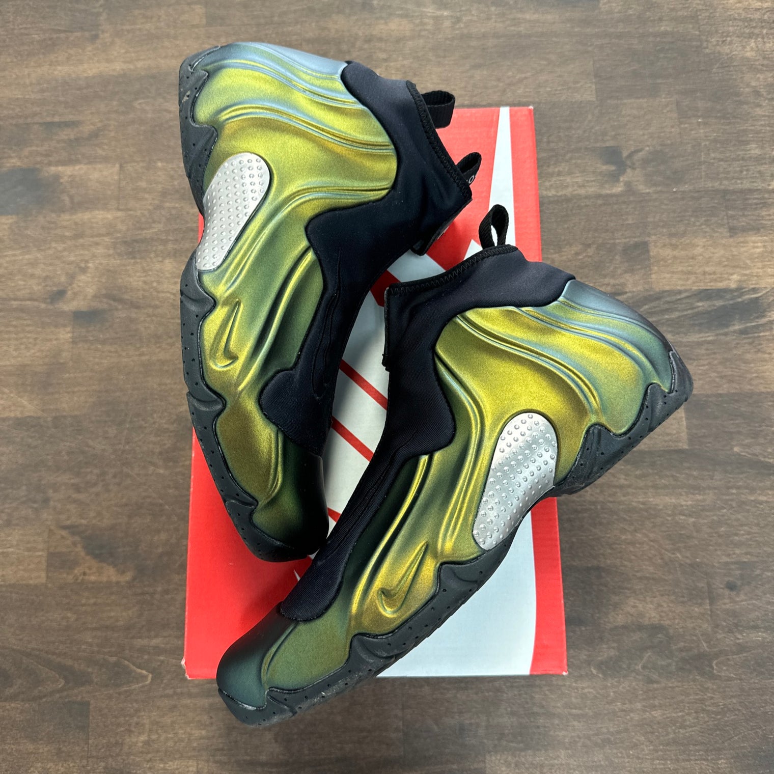 Nike Air Flightposite 2024 Metallic Gold (USED)