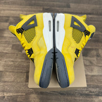 Lightning Jordan 4 Retro (USED, No Box)