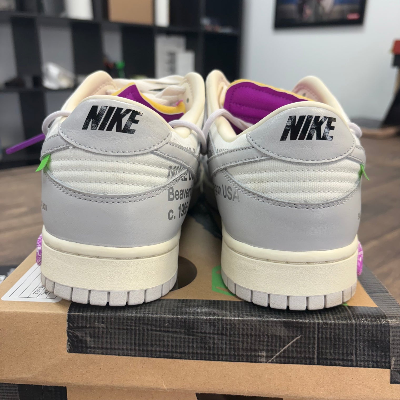 Lot 03 of 50 Off-White Dunk Low (USED)