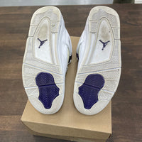 Purple Metallic Jordan 4 (USED,No Box)