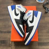 Royal Black Toe Jordan 1 Mid (USED, Replacement Box)