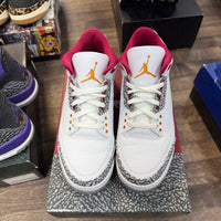 Cardinal Red Jordan 3 Retro (USED)